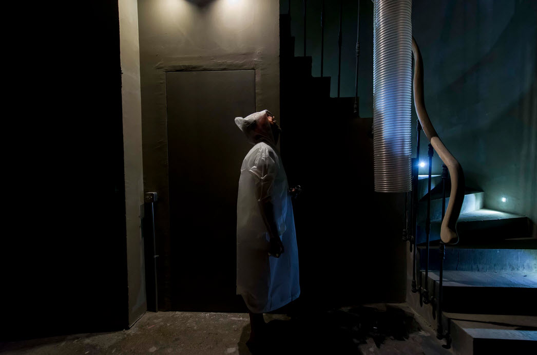 Bilocation durational performance view